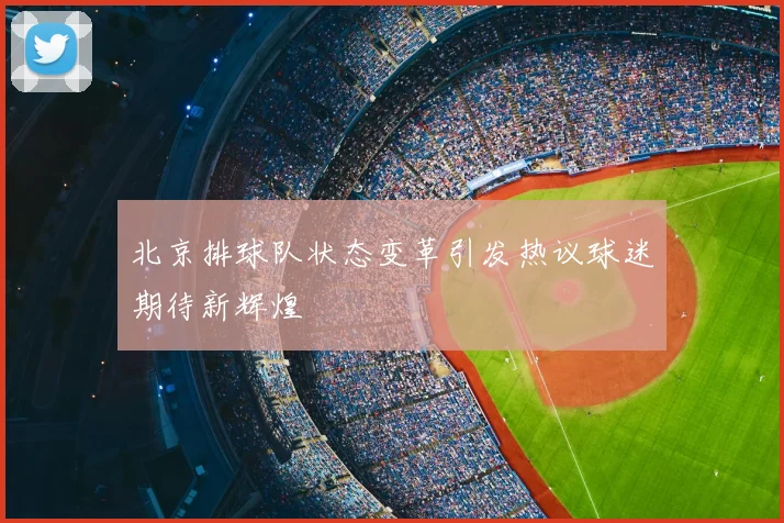 北京排球队状态变革引发热议球迷期待新辉煌