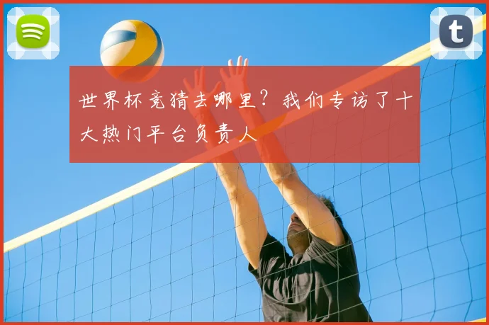 世界杯竞猜去哪里？我们专访了十大热门平台负责人